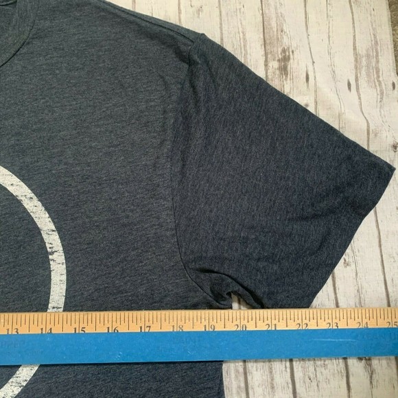 Volcom Mens TShirt Large L Gray Short Sleeve Skate Logo Volcom Stone - Picture 3 of 6